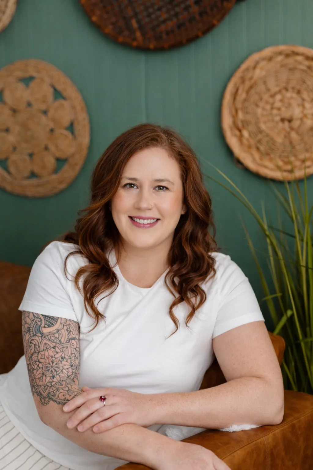 Leah Harlan, Licensed Professional Counselor, in her Prince George, Virginia office